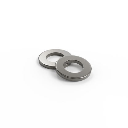 Zenith M12 Stainless Steel 304 Flat Round Washers - 100 Pack