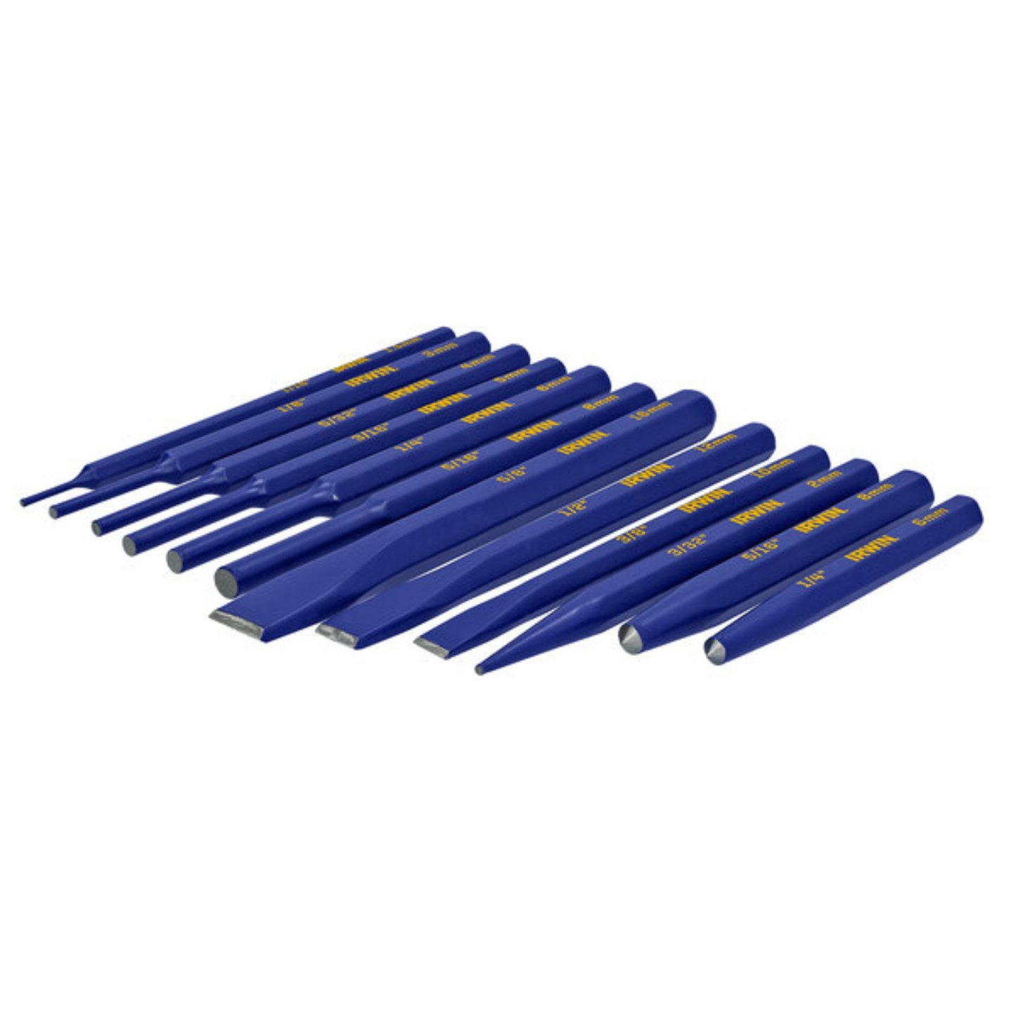 Irwin Cold Chisel and Punch Set - 12 Piece - 160 x 231mm