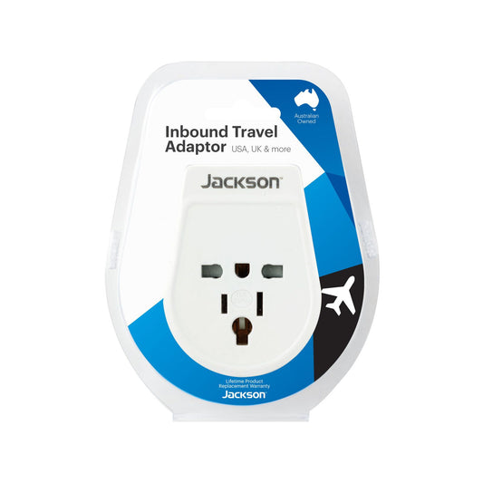 Jackson Inbound Travel Adaptor - USA, UK & More