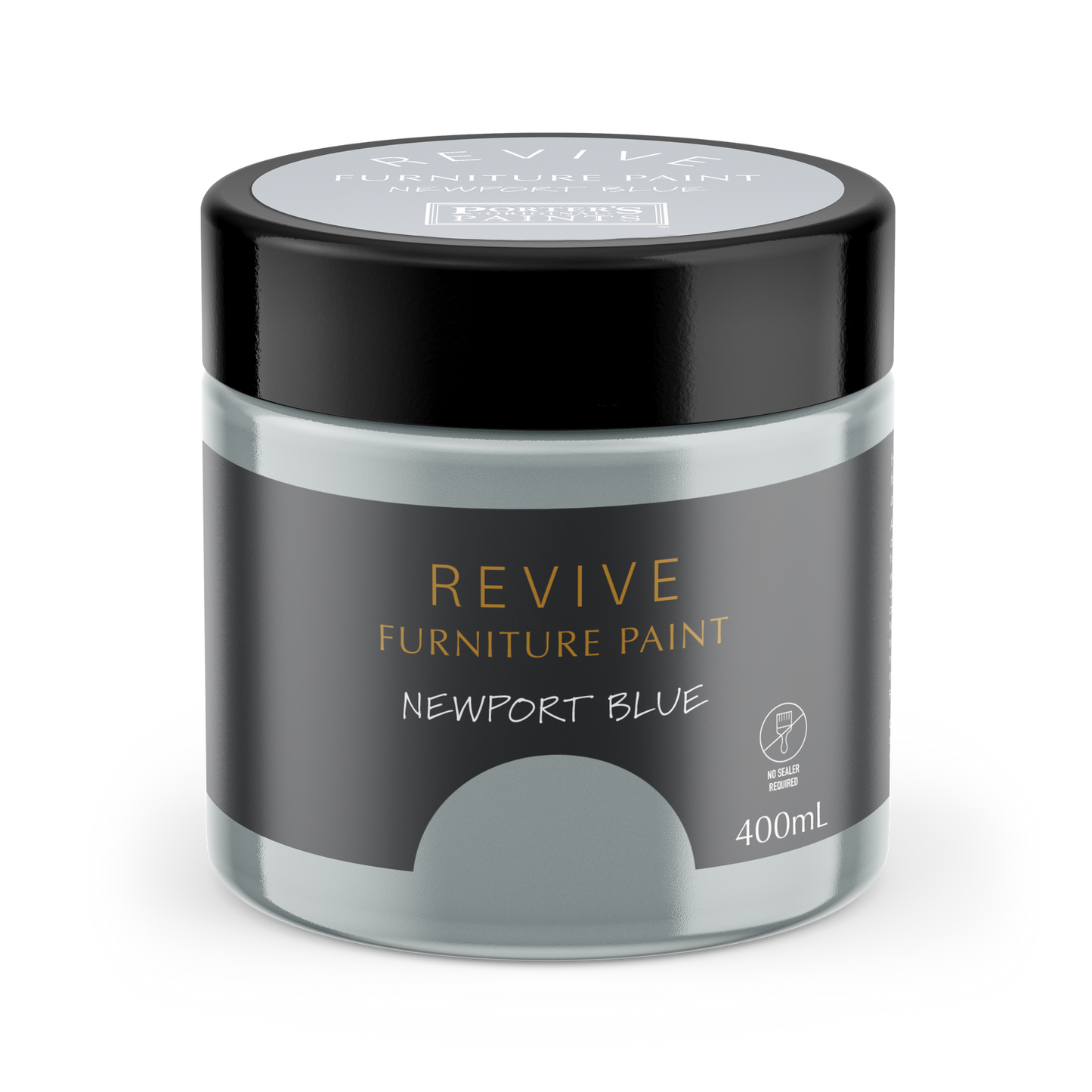Porters Revive Furniture Paint - 400ml - Newport Blue