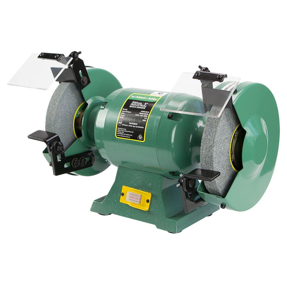 ABBOTT and ASHBY 600W 200mm Bench Grinder 804532