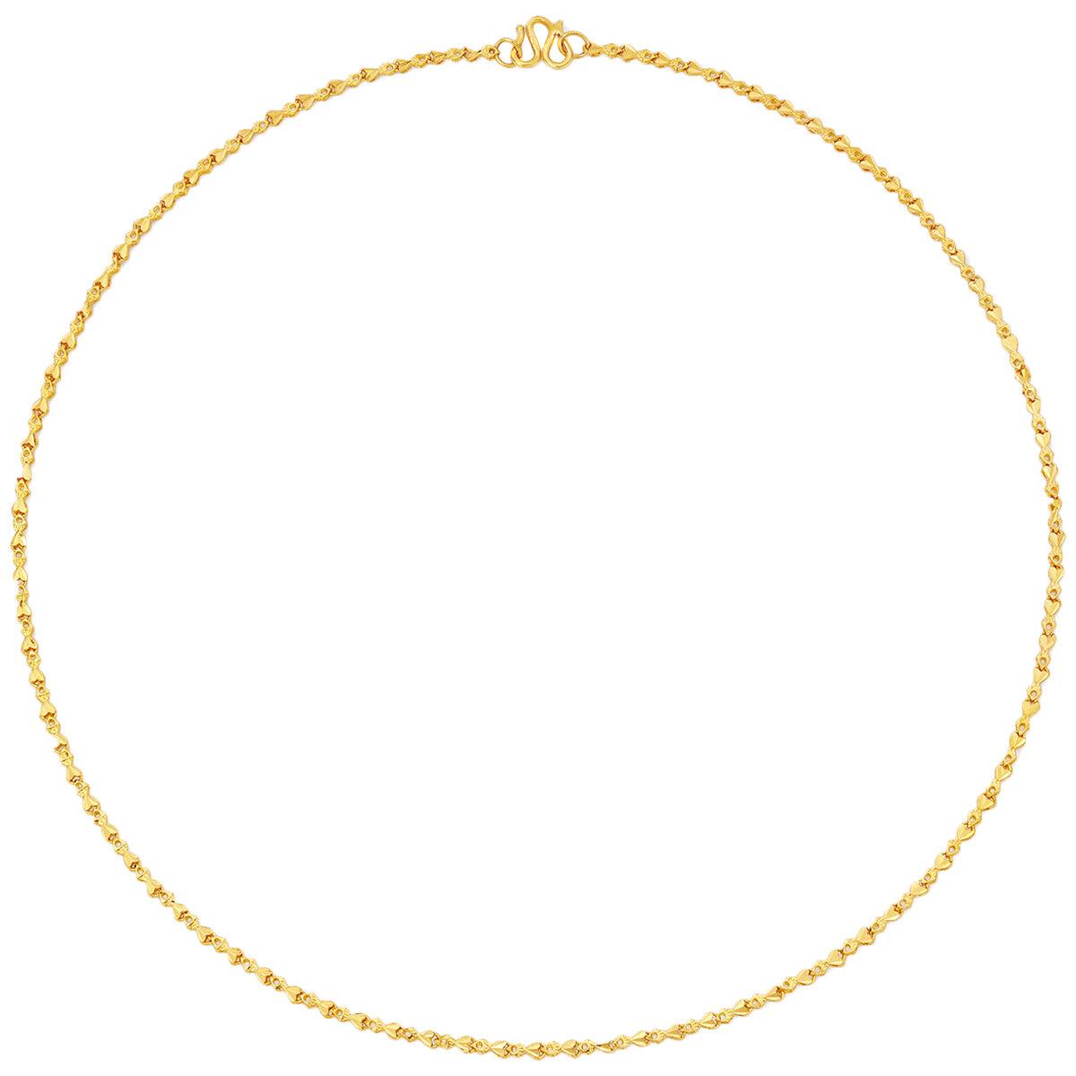 ABC Bullion 24KT Yellow Gold Paper Clip Chain