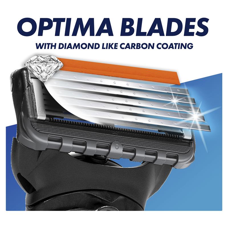 Gillette Fusion Proglide Razor + 2 Blade Refills