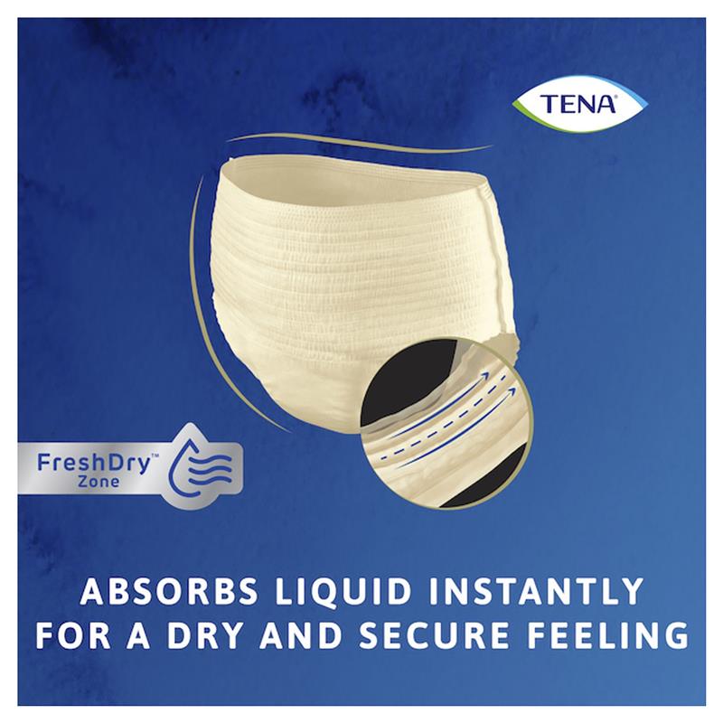 TENA Pant Discreet Super Medium Coloured 9 Pants - Comfort & Protection