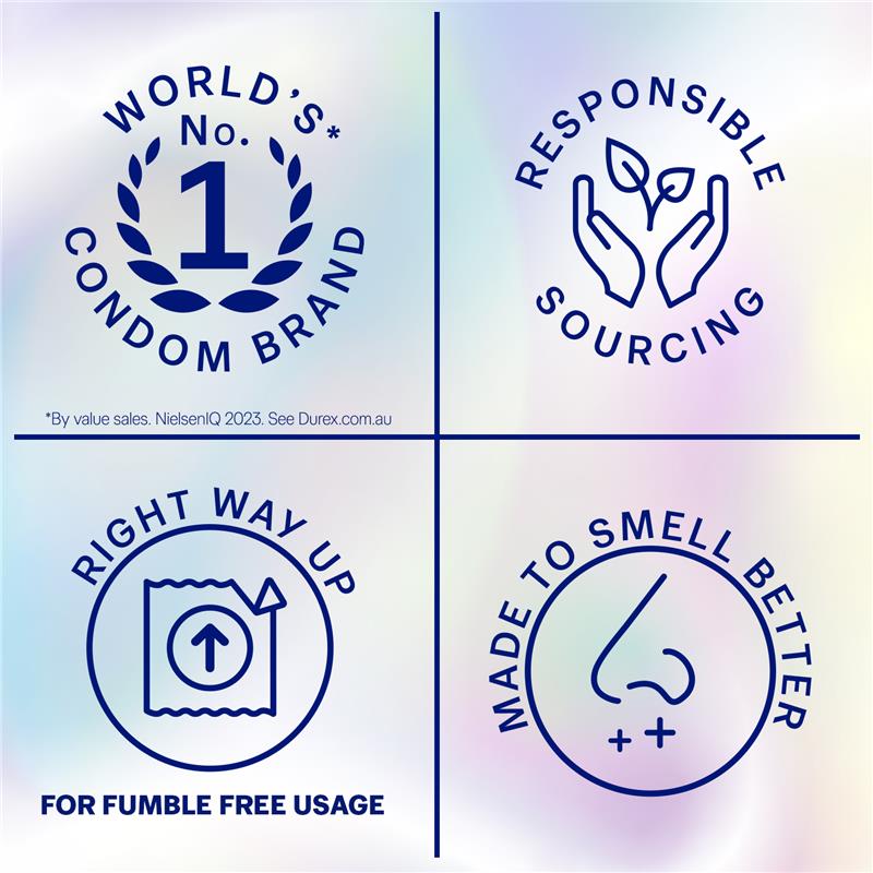 Durex Invisible Close Fit Condoms 10 Pack