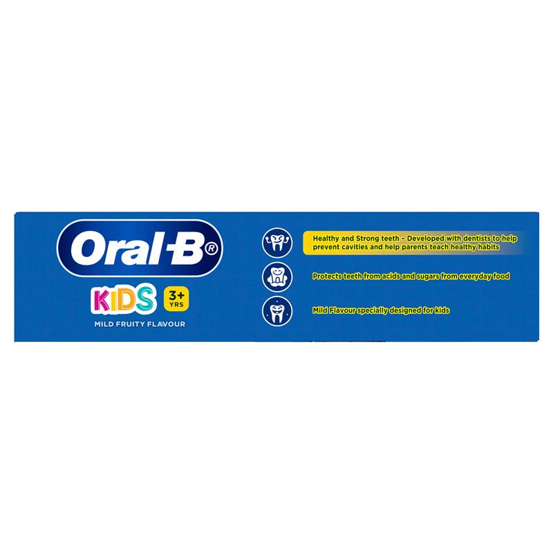 Oral-B Spiderman Kids Toothpaste for Ages 3+ - 92g