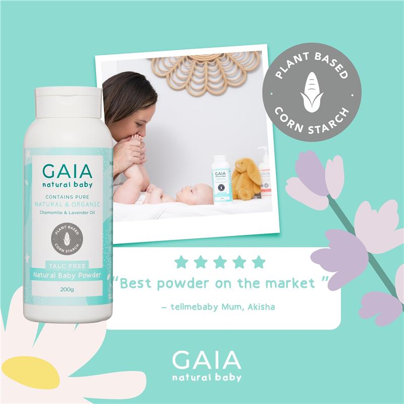 Gaia Natural Baby Powder 100g