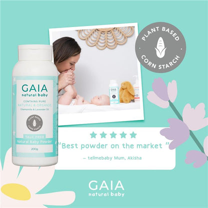 Gaia Natural Baby Powder 100g