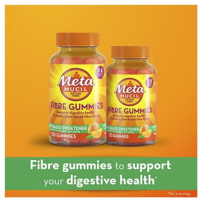 Metamucil Fibre Gummies 120 Pack