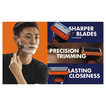 Gillette Fusion5 Power Men's Razor Cartridges, 8-razor