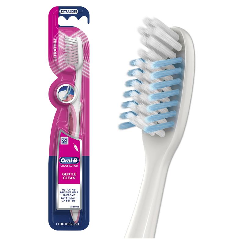 Oral-B Cross Action Ultrathin Toothbrush - 1 Pack