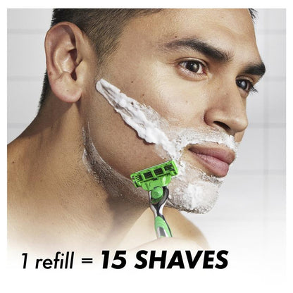 Gillette Mach3 Sensitive Razor Blade Refills - 8 Pack, 3 Blades