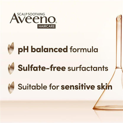 Aveeno Oat Milk Blend Moisturising Shampoo for Dry & Damaged Hair 354mL