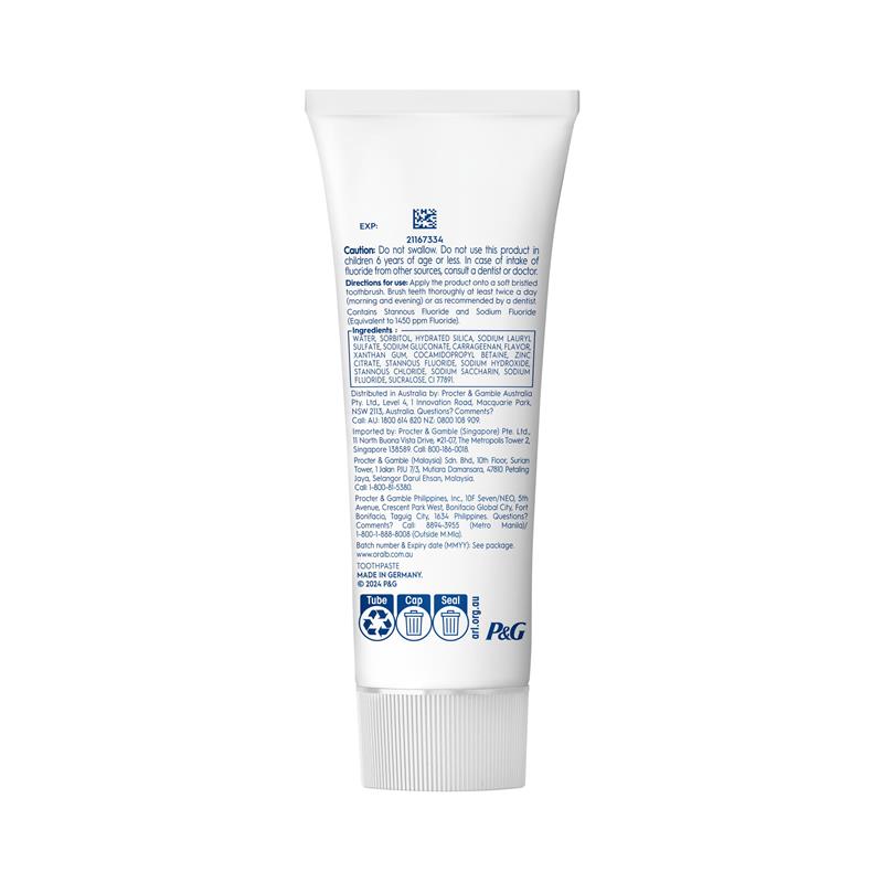 Oral-B Sensitive Teeth & Gum Gentle Whitening Toothpaste 90g