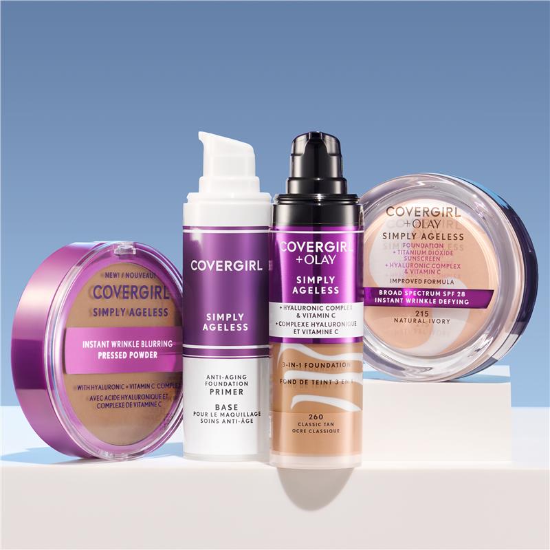 Covergirl Simply Ageless 3 In 1 Foundation 245 Warm Beige 30ml