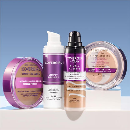 Covergirl Simply Ageless 3 In 1 Foundation 245 Warm Beige 30ml