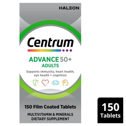 Centrum Advance 50+ 150 Tablets Exclusive Size