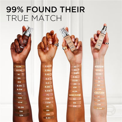 L'Oreal Paris True Match Super-Blendable Foundation 8.5C