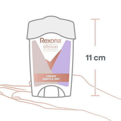 Rexona Women Clinical Protection Gentle Dry Antiperspirant 45ml