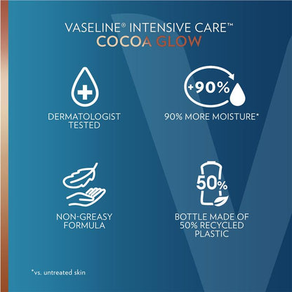 Vaseline Intensive Care Body Lotion Cocoa Glow 750ml