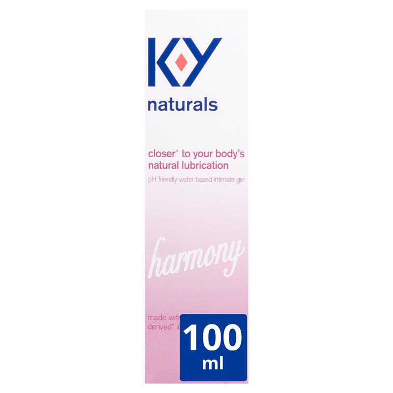 Durex KY Naturals Harmony Intimate Gel - 100ml for Natural Comfort