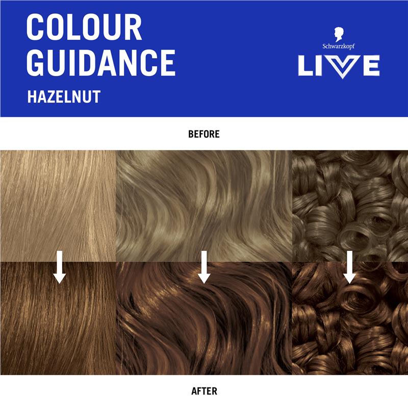Schwarzkopf LIVE Colour Hazelnut Semi Permanent 75ml