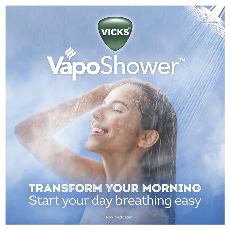 Vicks VapoShower 3 Pack