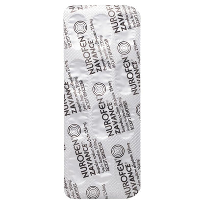 Nurofen Zavance Fast Pain Relief Caplets 256mg Ibuprofen 24 Pack