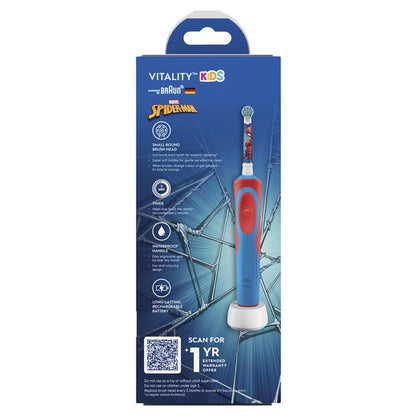 Oral-B Vitality Kids Electric Toothbrush - Spiderman Design