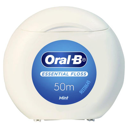 Oral-B Waxed Mint Dental Floss - 50m