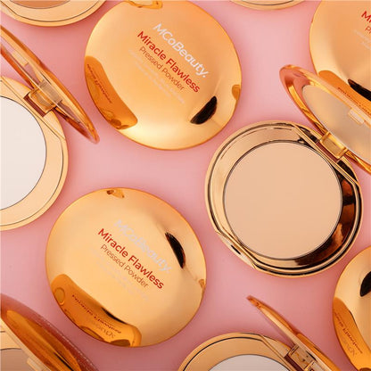 MCoBeauty Miracle Flawless Pressed Powder 3 Medium Warm