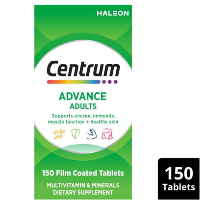 Centrum Advance 150 Tablets Exclusive Size