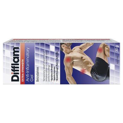 Difflam Extra Strength Anti-Inflammatory Gel 30g - Maximum Relief