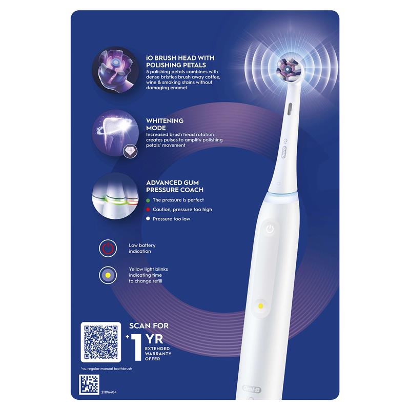 Oral-B iO Series 3 Electric Toothbrush - Clean & Whiten
