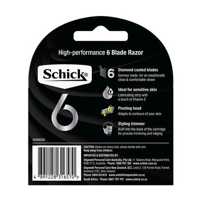 Schick Hydro 6 Refill 4pk
