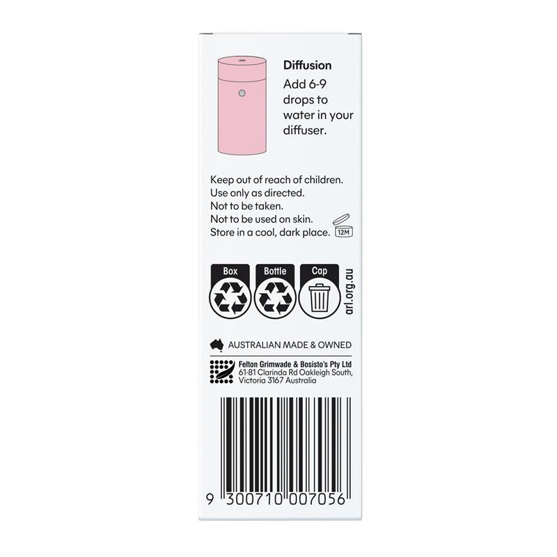 Bosisto's True You Kind Diffuser Oil 10ml - Fresh & Floral Aroma