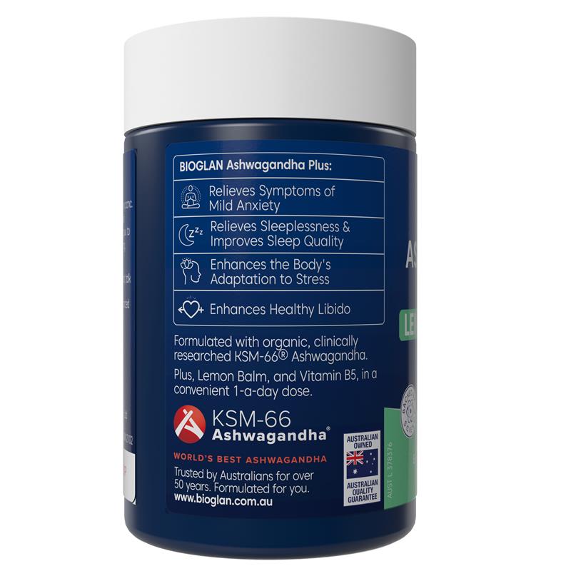 Bioglan Ashwagandha Plus 60 Tablets