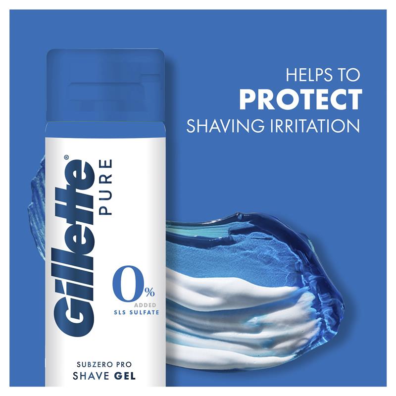 Gillette Pro Shave Gel Icy Cool 195g