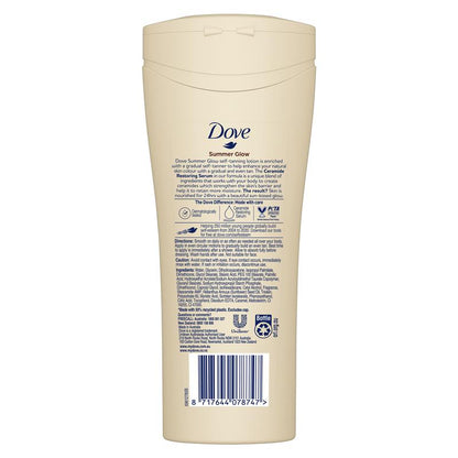 Dove Summer Glow Body Lotion for Medium to Dark Skin - 400ml