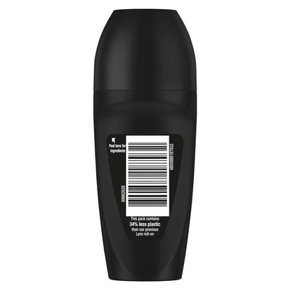 Lynx Men Antiperspirant Roll On Deodorant Black 50ml