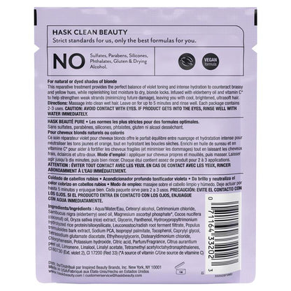 Hask Blonde Care Purple Deep Conditioner 50g Sachet