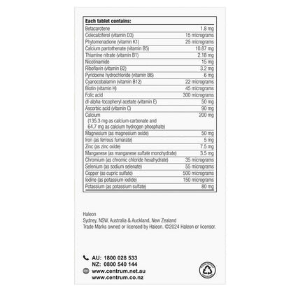 Centrum Advance 100 Tablets