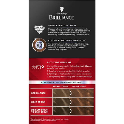 Schwarzkopf Brilliance L68 Cinnamon Brown