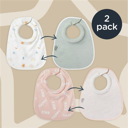 Tommee Tippee Milk Feeding Bib - 2 Pack