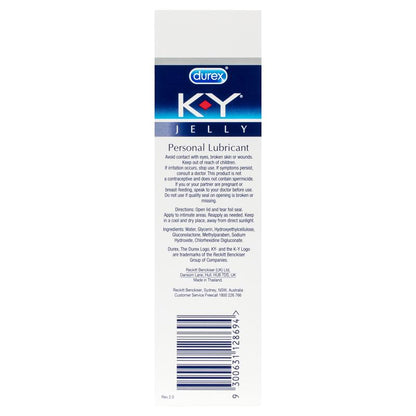 Durex K-Y Jelly Personal Intimate Gel Lubricant - 100g
