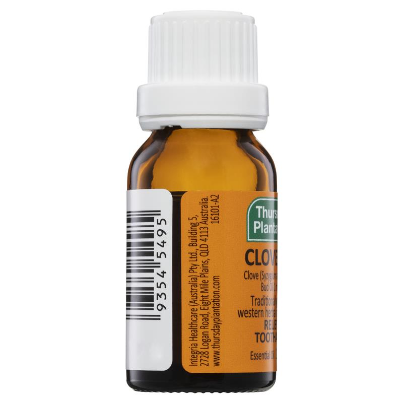 Thursday Plantation Clove Oil - 13ml for Toothache Relief