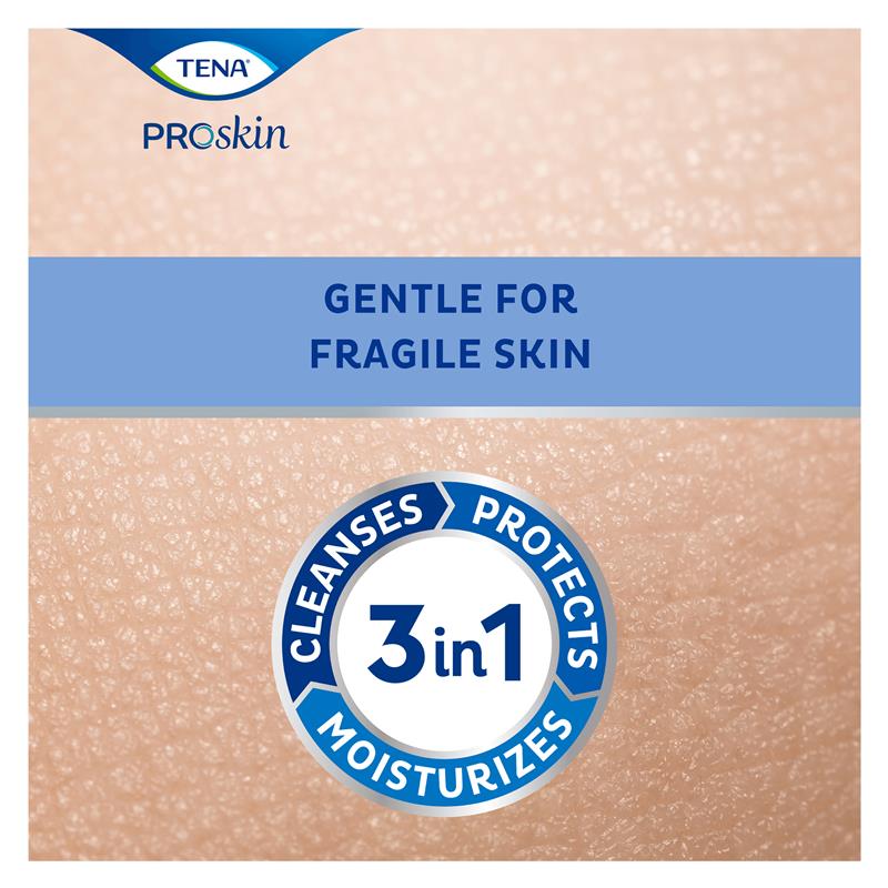 TENA ProSkin Wash Mousse - 400ml for Gentle Cleansing