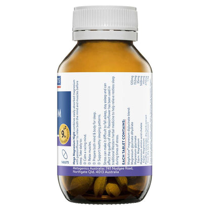 Ethical Nutrients Mega Magnesium Night 50 Tablets