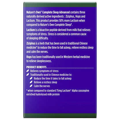 Nature's Own Complete Sleep Advanced 60 Tablets