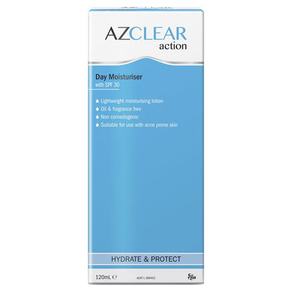 Ego Azclear Action Day Moisturiser SPF 30 120ml